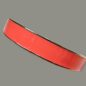 Vintage 1960s Mid Century Hinged Enamel Bangle Bracelet